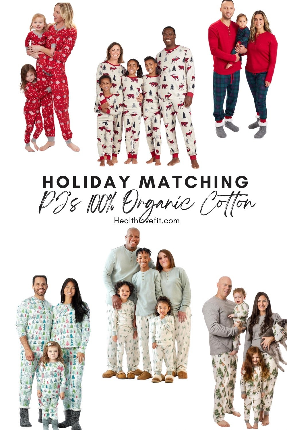 Holiday matching pajamas for the whole family! I choose 100% organic cotton sets, that are so comfy and cozy. (I think the children’s place one is not organic but it’s still 100% cotton- top middle). They are sold separately and really reasonably priced. 

Tags: family matching holiday pajamas, 100% organic cotton holiday pajamas, cotton pjs, cotton pajamas, Christmas matching pajamas, family matching Christmas pajamas, Christmas pajamas for the family, holiday pajamas 


#LTKGiftGuide #LTKSeasonal #LTKHoliday