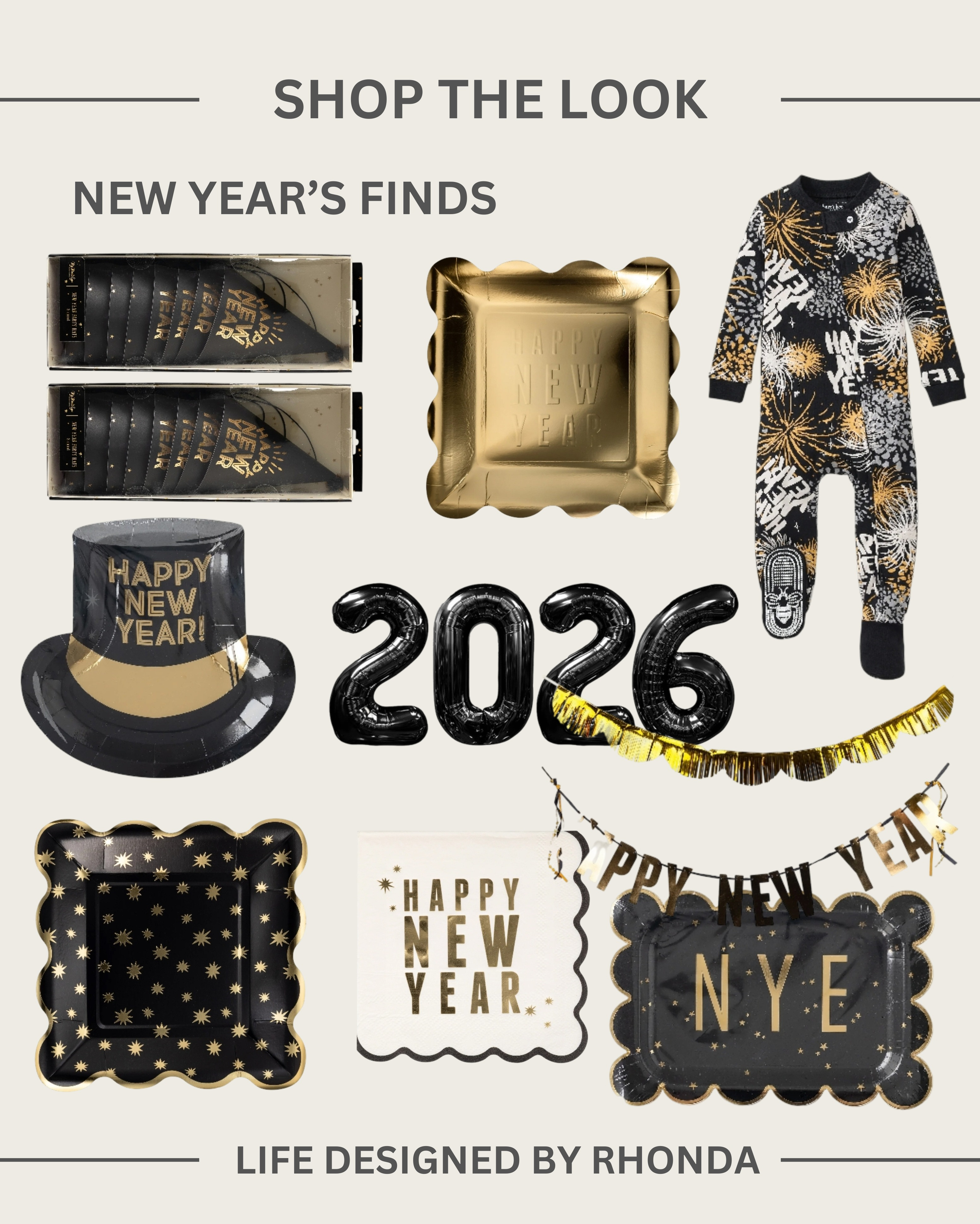 Ring in the New Year with style! My edit of must-have New Year's finds is here think shimmering party dresses, chic accessories, and everything you need to start the year looking fabulous. Tap to shop my top New Year picks! #NewYearsFinds #PartyStyle #ShopTheLook 

 #LTKGiftGuide #LTKHoliday #LTKSaleAlert
