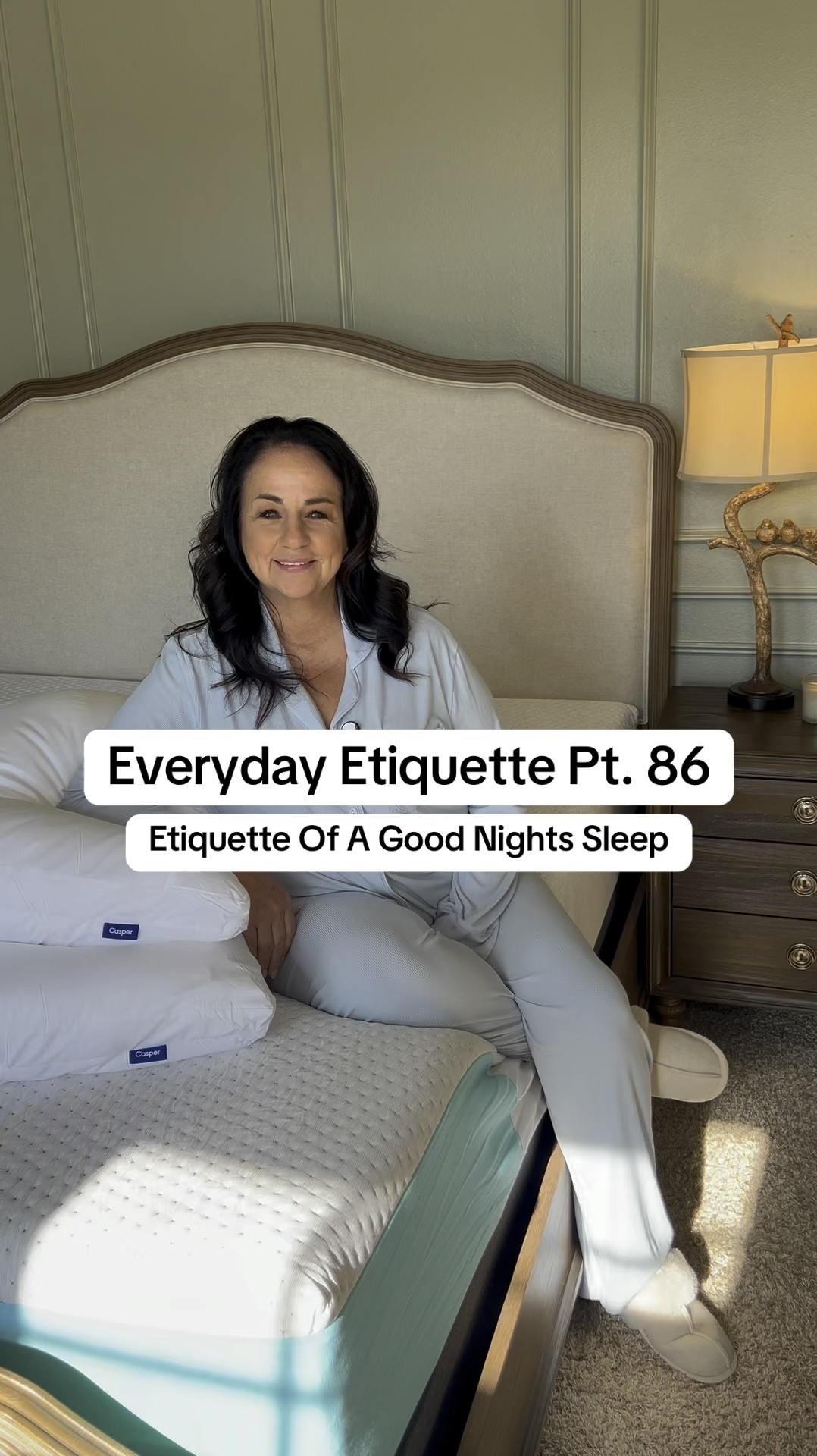 Etiquette of a good nights sleep with Casper!

#LTKHome