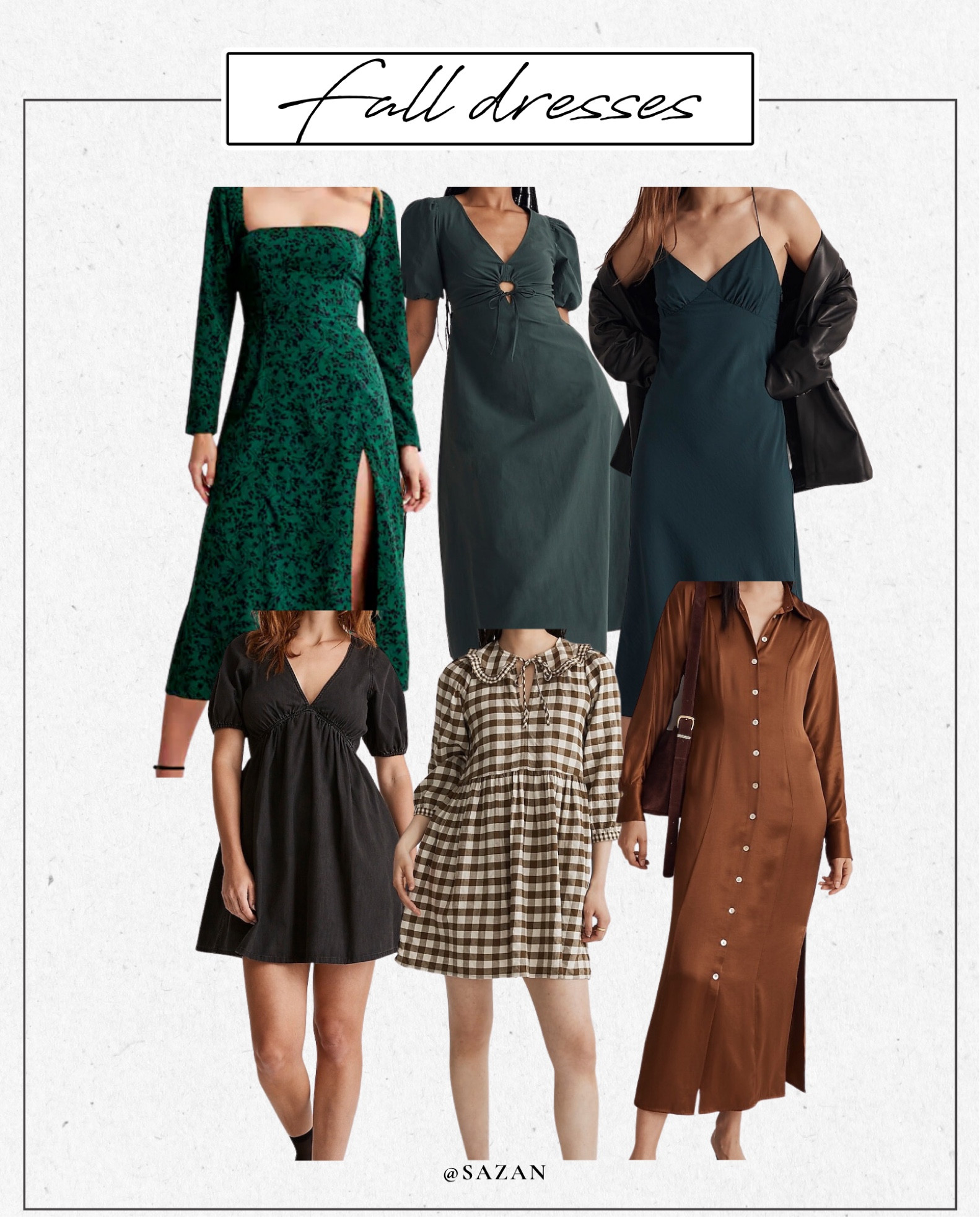 Fall dresses 

#LTKxMadewell #LTKstyletip #LTKSeasonal