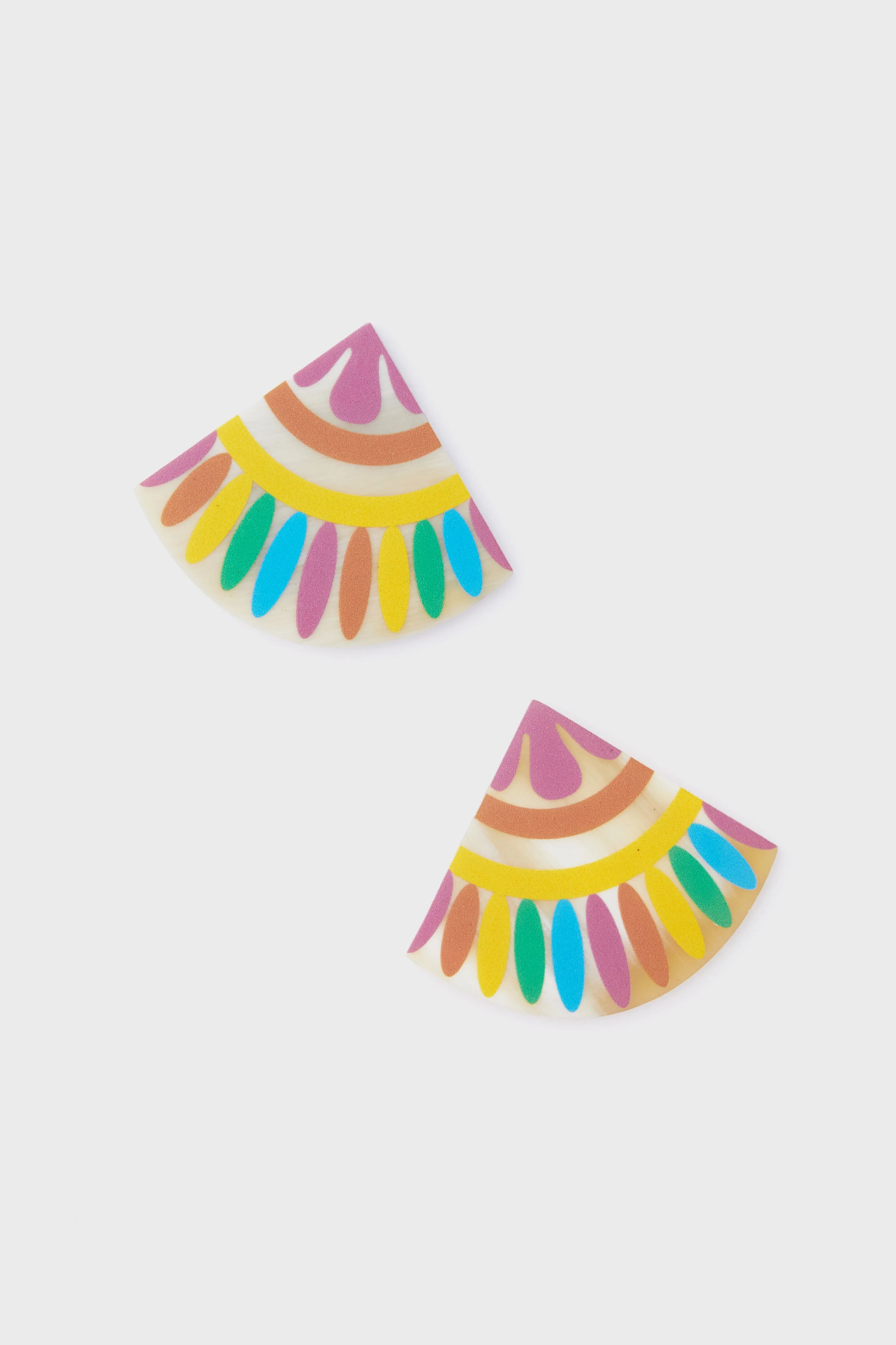 Multi Spanish Tile Earrings | Tuckernuck (US)