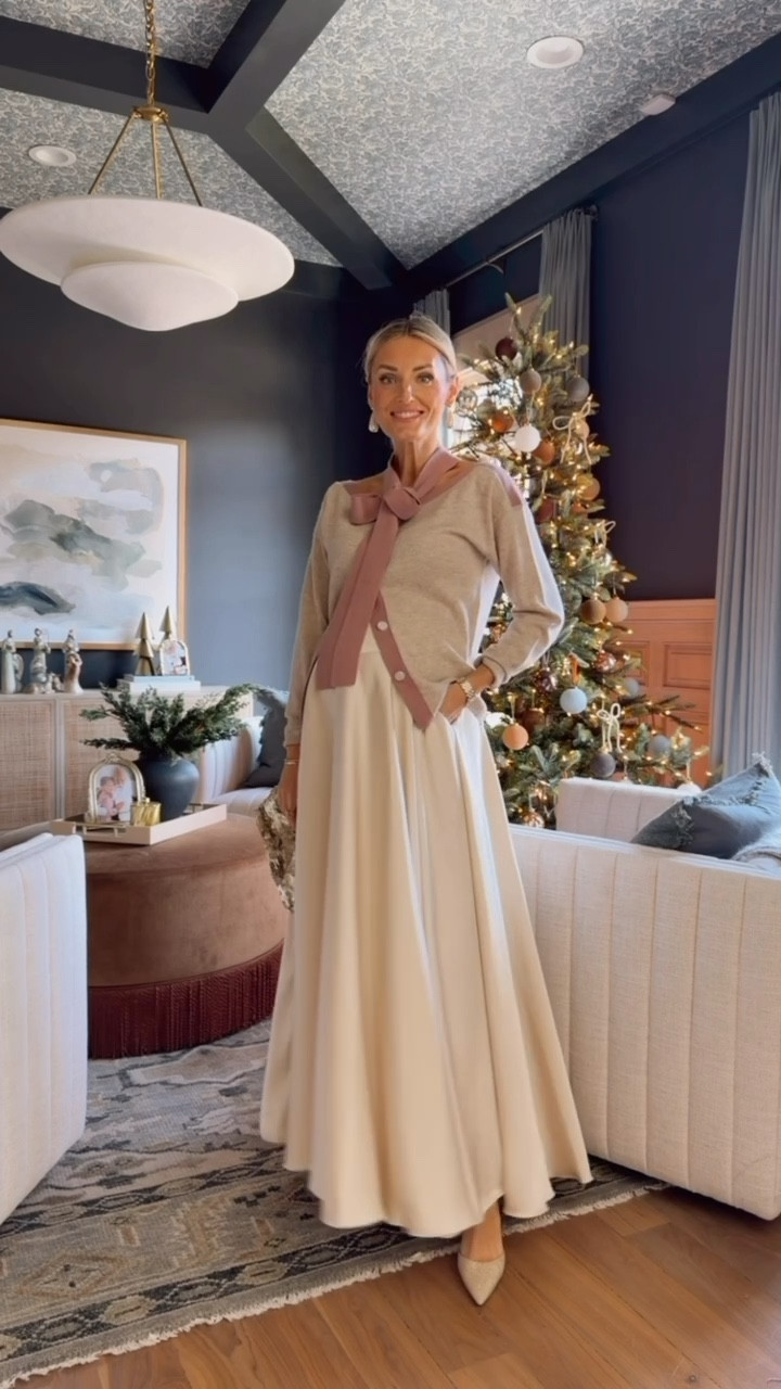 How cute is the bow detail on this sweater?! Wearing XS in sweater & 4 in the skirt! Use my code LOVERLY30 for 30% off Anthropologie! 

Loverly Grey, Anthropologie, sale alert, winter fashion, holiday outfit ideas, Christmas outfit ideas 

#LTKGiftGuide #LTKHoliday #LTKSaleAlert