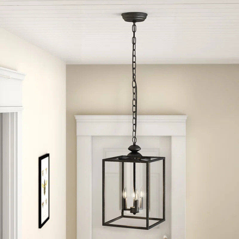 Chesson 3 - Light Lantern Square Pendant | Wayfair Professional
