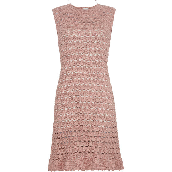 Women's Remi Crochet Dress, Rosa | Maisonette