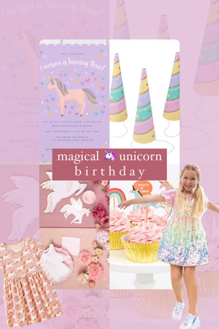 Magical unicorn birthday party 

#LTKkids #LTKparties #LTKfamily