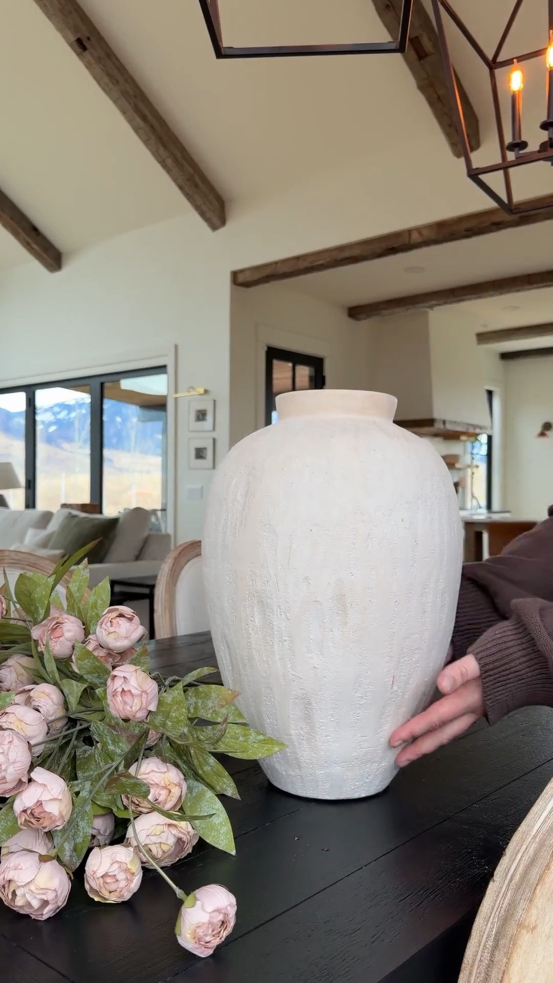 The design of this ceramic vase is what makes it special. Thick, sculptural, and perfectly scaled for a dining table or coffee table centerpiece.

It adds depth and texture whether you fill it with florals or leave it styled on its own.

Follow my shop @rushtonhome on the @shop.LTK app to shop this post and get my exclusive app-only content! Don’t forget to turn on post notifications using the 🔔 to get first dibs!

Follow @rushtonhome on Instagram and Pinterest for more home decor inspiration and affordable home finds!

Are you looking for anything home related? You’re in the right place! At Rushton Home, I do: home decor, living room, bedroom, affordable, walmart, target, amazon, wayfair, new arrivals, winter decor, spring decor, fall decor, fall finds, summer decor, home decor refresh, studio mcgee x target, hearth and hand, magnolia, holiday decor, seasonal decor, dining room decor, bedroom decor, living room decor, affordable home decor, furniture, weekend deals, sale, on sale, pottery barn, kirklands, west elm, bench, foyer table, faux florals, rugs, couches, sofa, sectional, dresser, nightstand, night stand, end tables, lamps, art, wall art, etsy, pillows, blanket, interior design, interior styling, bedding, side tables, bed frame, tray, side table, throw pillows, look for less, designer dupe, budget decor, bar stools, counter stools, vase, ceramic pottery, budget, budget friendly, coffee table, dining chairs, cane, rattan, wood, white wash, rustic amazon home, arch, brass hardware, gold hardware, vintage, antique, european inspired, french country, back in stock

#LTKHome #LTKSaleAlert