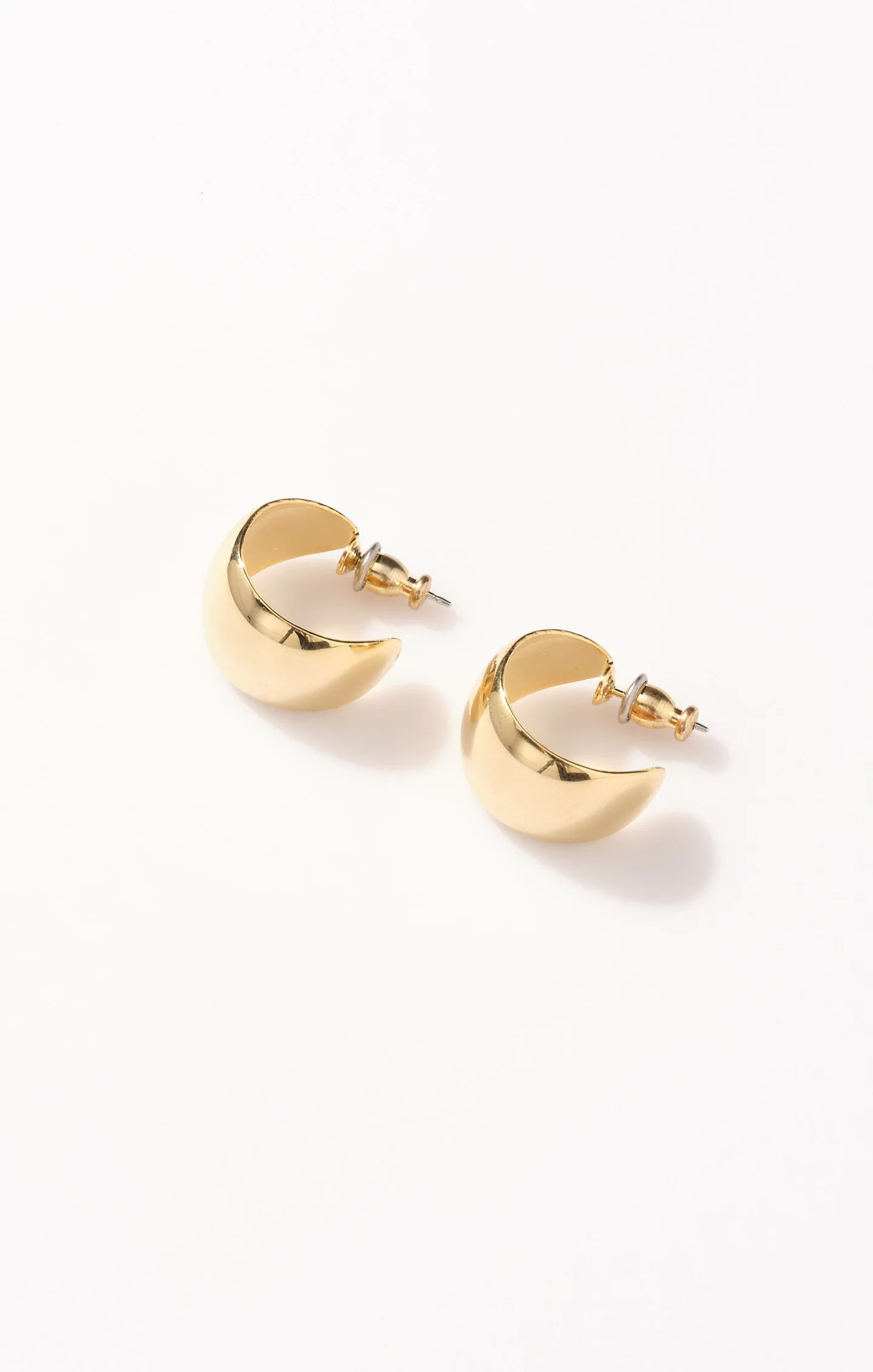 Faithy Jewels Mini Lucy Hoop Earrings ~ Gold | Show Me Your Mumu