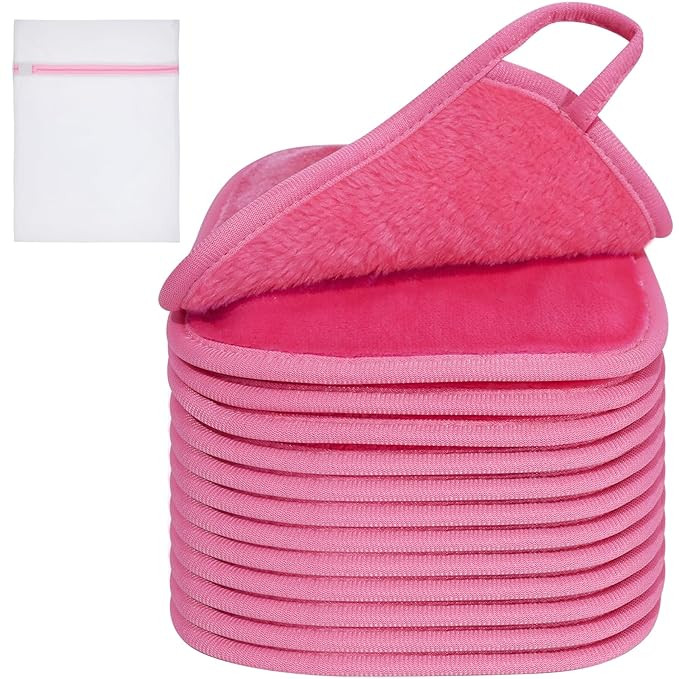 KODAMO Makeup Remover Cloth, Reusable Makeup Remover Pads Washable Travel Bag, Microfiber Makeup ... | Amazon (US)