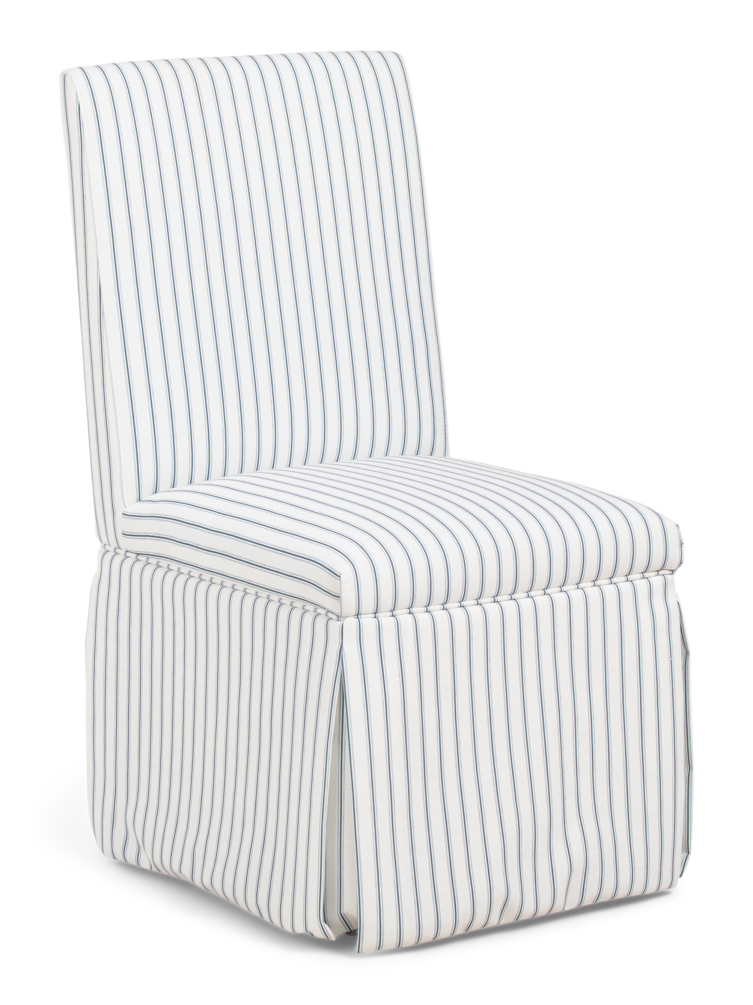 20x39 Striped Slipcover Rolling Caster Wheel Dining Chair | Kitchen & Dining Room | Marshalls | Marshalls