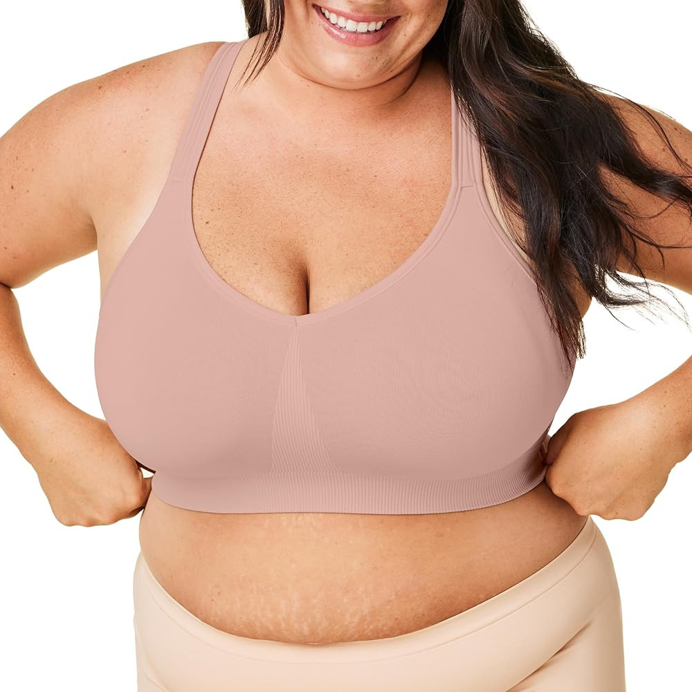 Bravado Designs Sustainable Everyday Bra Smoothing Seamless Wirefree Sculpt Bra | B to J Cups | Amazon (UK)