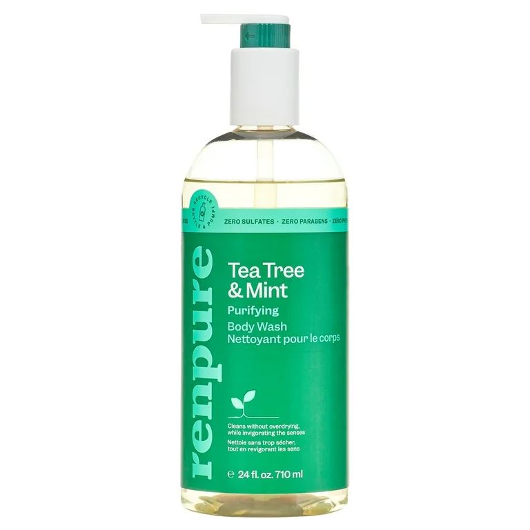 Renpure Tea Tree & Mint Purifying Body Wash for All Skin Types, 24 fl oz | Walmart (US)