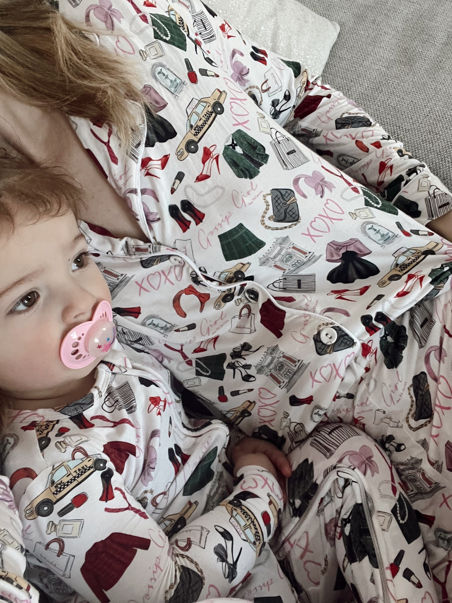 My all time favorite show! Matching gossip girl pjs with my best girl! So soft and great quality! 🎀💄👠👛✨

#LTKmomlife