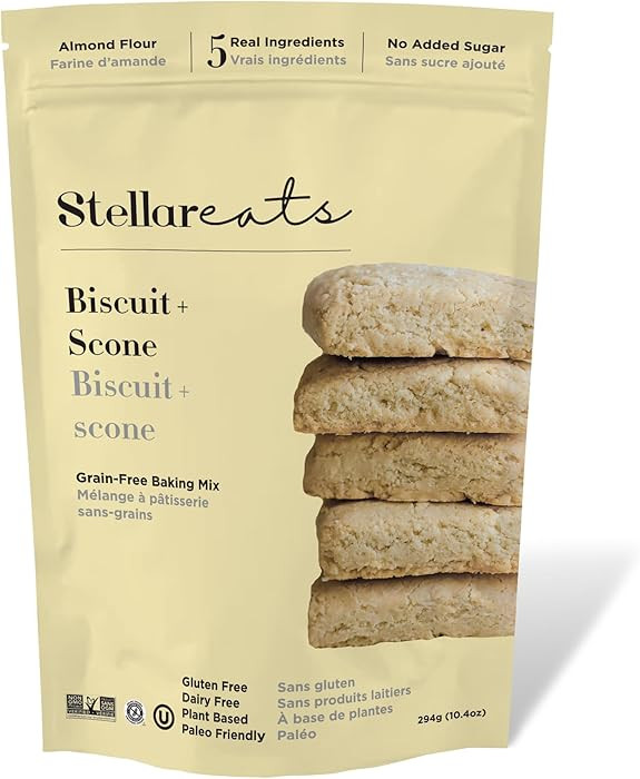 Stellar Eats Grain-Free Baking Mix | Gluten-Free, Dairy-Free, Plant-Based, Paleo-Friendly | Butte... | Amazon (CA)