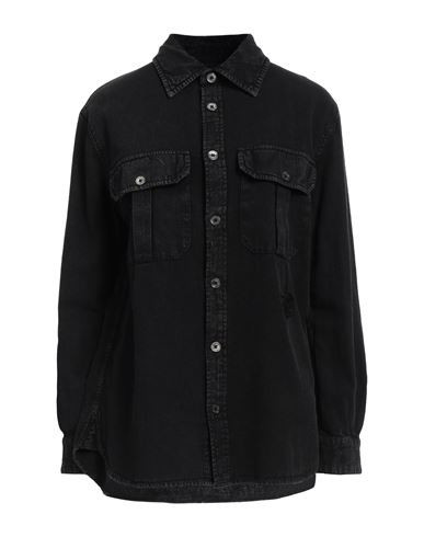 Zadig & voltaire Woman Denim shirt Black Size XS Cotton | YOOX (US)