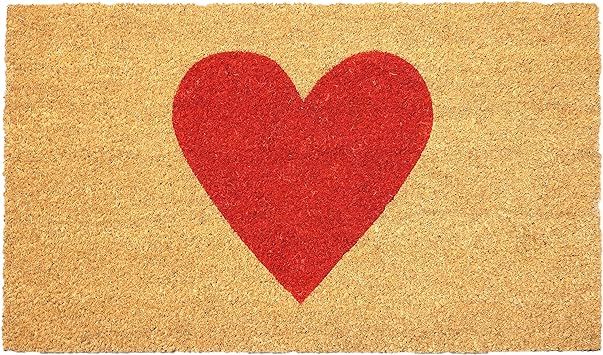 Calloway Mills Madison Heart Doormat (Red, 17" x 29") | Amazon (US)