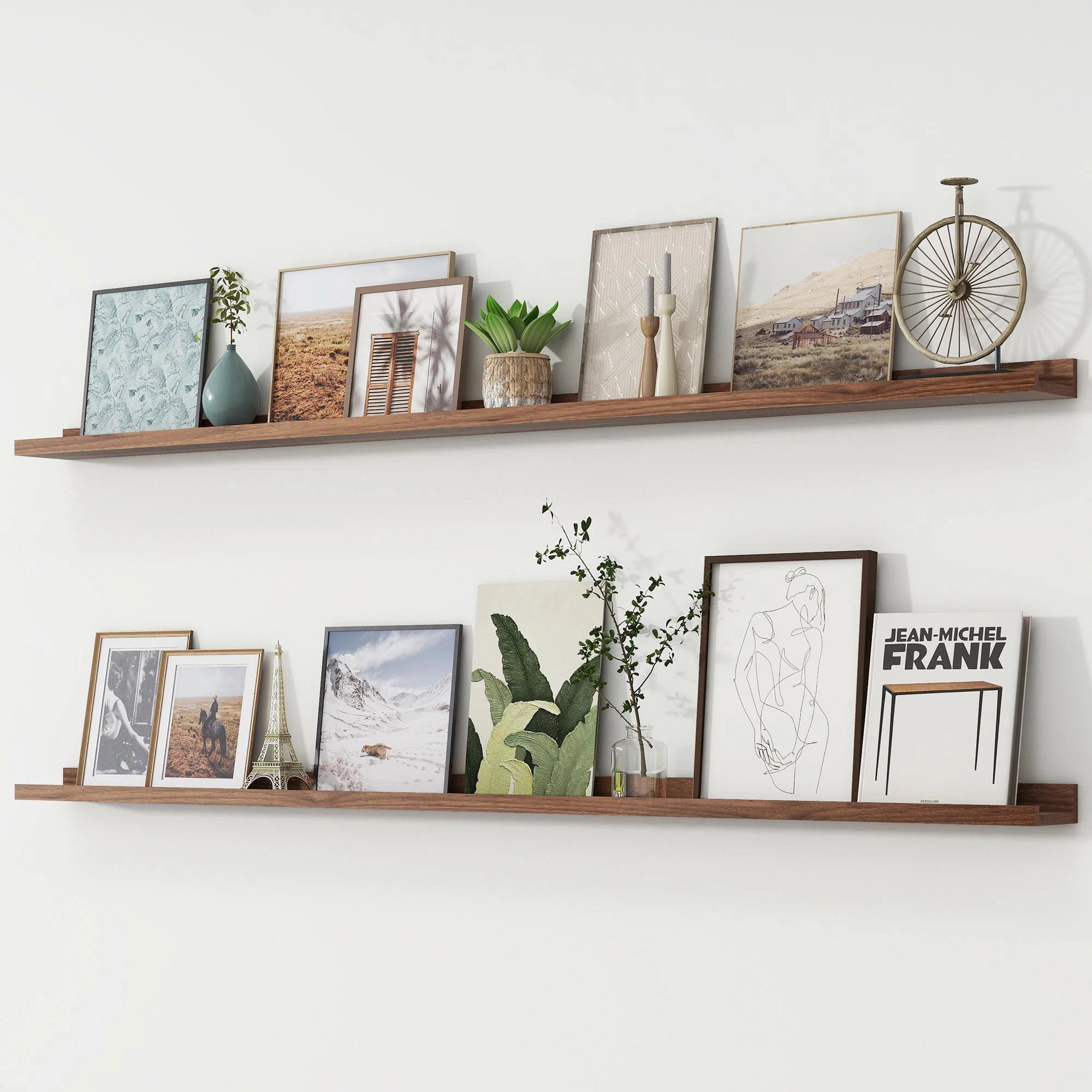 Darlicia 2 Piece Picture Ledge Wall Mounted Shelf | Wayfair North America