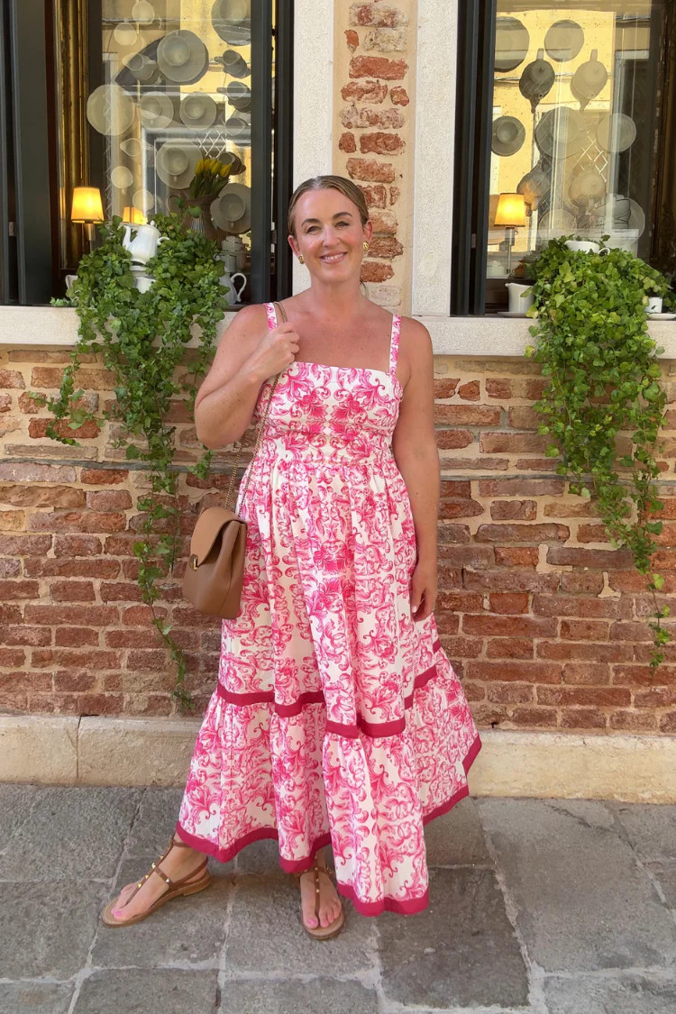 Sicilian Summer Midi Dress | Confête