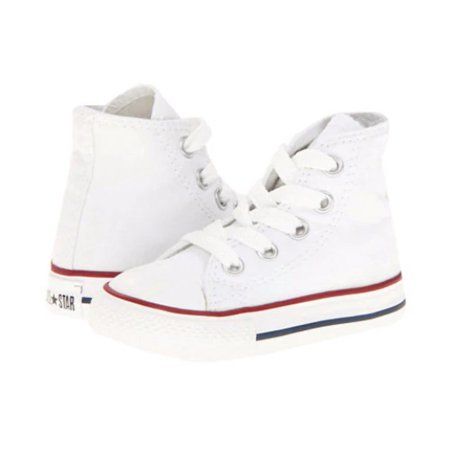 Converse Chuck Taylor All Star Hi Optical White Infant/Toddler Shoes 7J253 | Walmart (US)