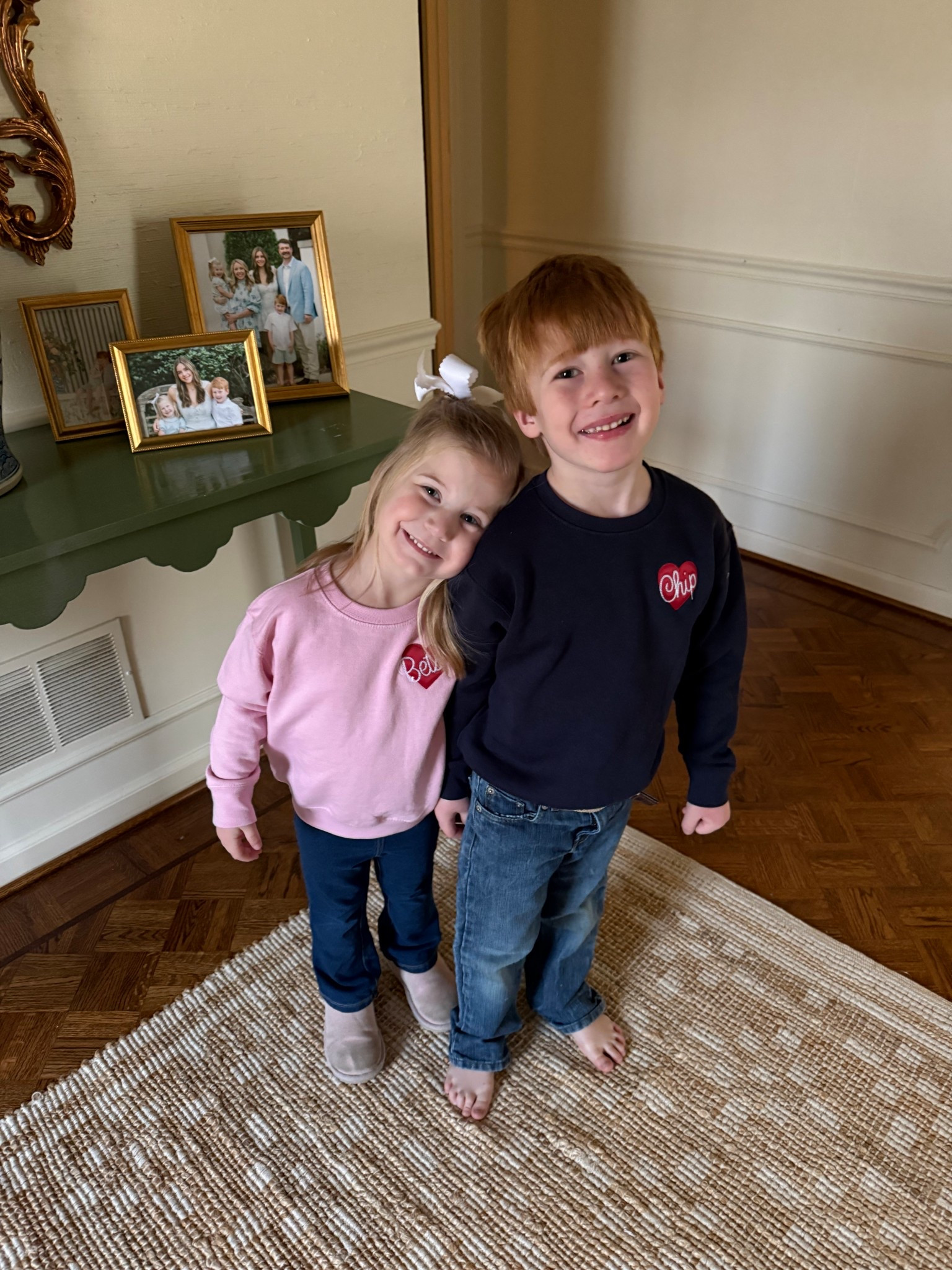 Valentines Day sweatshirts for littles! Use my code CHAPPLE10 for 10% off your order!

#LTKKids #LTKValentine #LTKmomlife