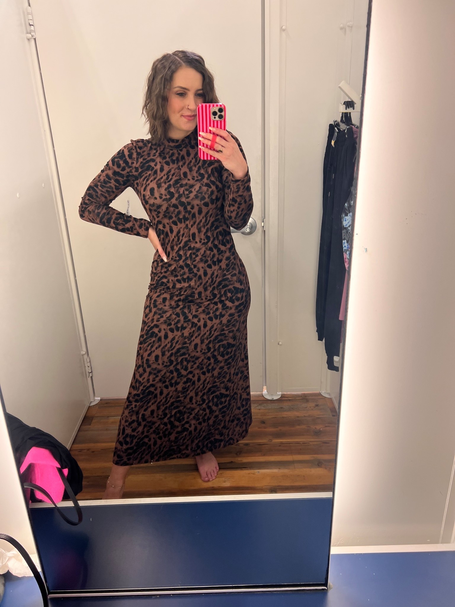Obsessed with this dress!! Unfortunately the leopard is sold out online but it also comes in a beautiful black lace style so I linked it. I’m wearing a small. So stretchy and comfy! 

Date night, date night outfit, leopard dress, winter dress, date night outfit idea, Alicia Bice, does it come in pink blog 

#LTKFindsUnder50 #LTKSeasonal #LTKSaleAlert