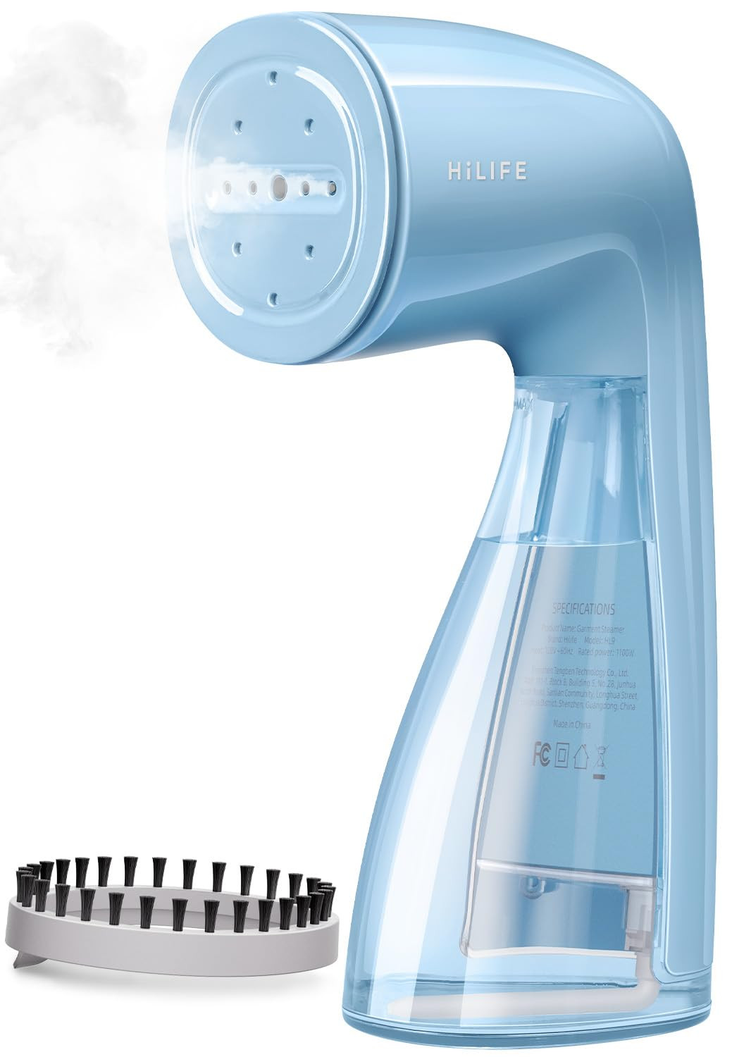 HiLIFE Steamer for Clothes, 1100W Clothes Steamer with Large 300ml Tank, Handheld Clothing Steame... | Amazon (US)