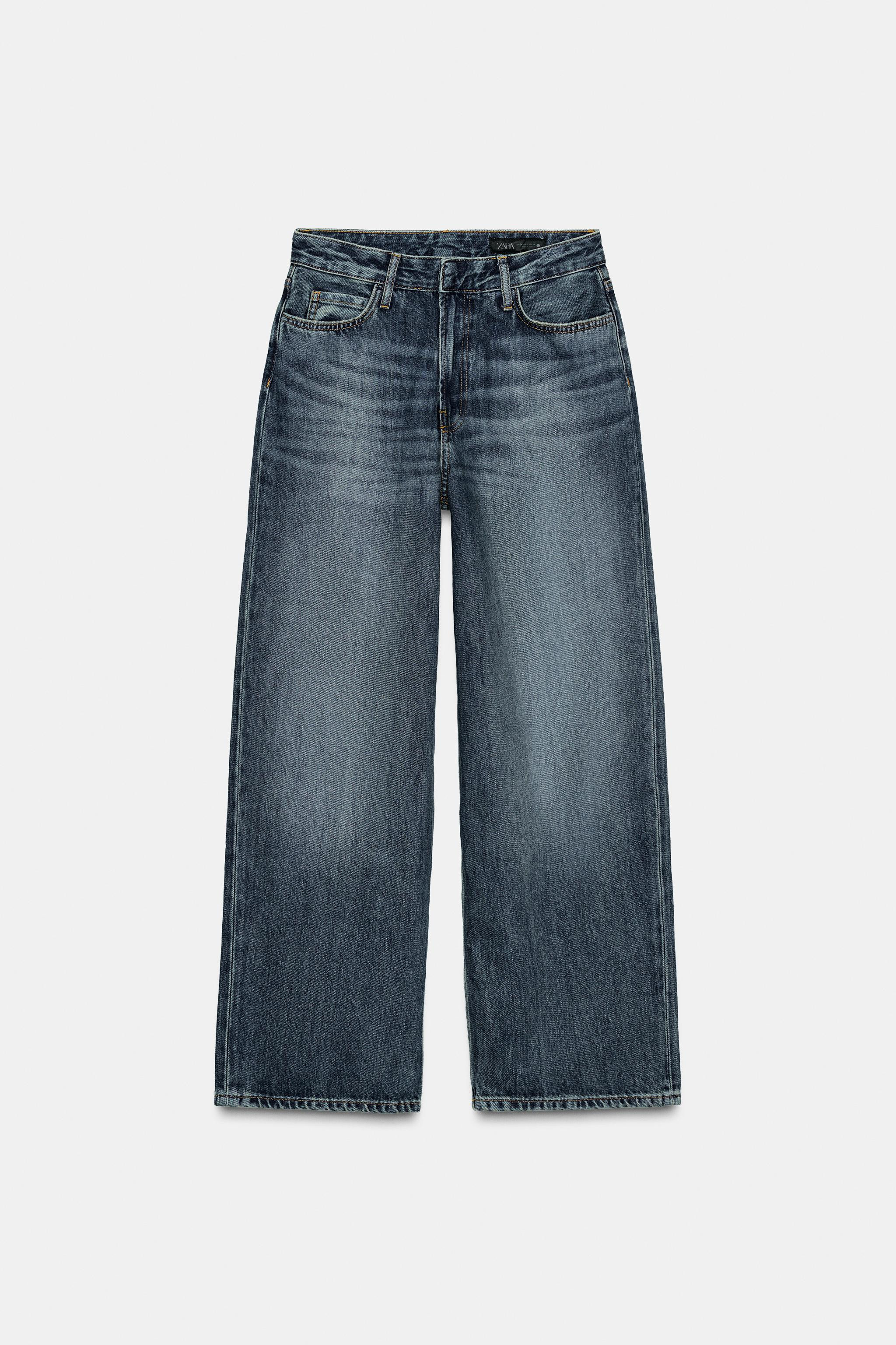 ZW COLLECTION MID-RISE BAGGY JEANS | Zara Canada