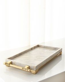 Century Marble Rectangular Tray | Horchow