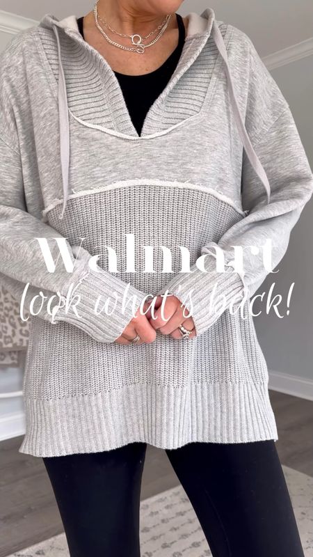 The viral $20 mixed media Walmart pullover is back! It’s the perfect lightweight layer to take into spring! It comes in 4 colors, has the best details and fits oversized. I’m wearing a medium.

Walmart fashion finds, spring outfit idea, travel outfit, airport outfit, free people style, casual outfit idea, comfy chic, mom ootd, mom style, over 40 style, what to wear 2024, inclusive fashion 



#LTKstyletip #LTKover40 #LTKVideo