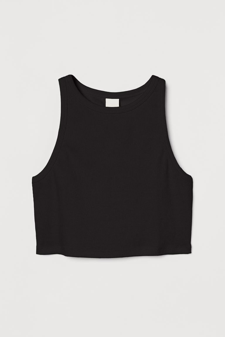 Ribbed Crop Top | H&M (US + CA)