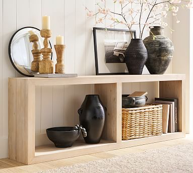 Folsom 84&quot; Grand Console Table | Pottery Barn (US)