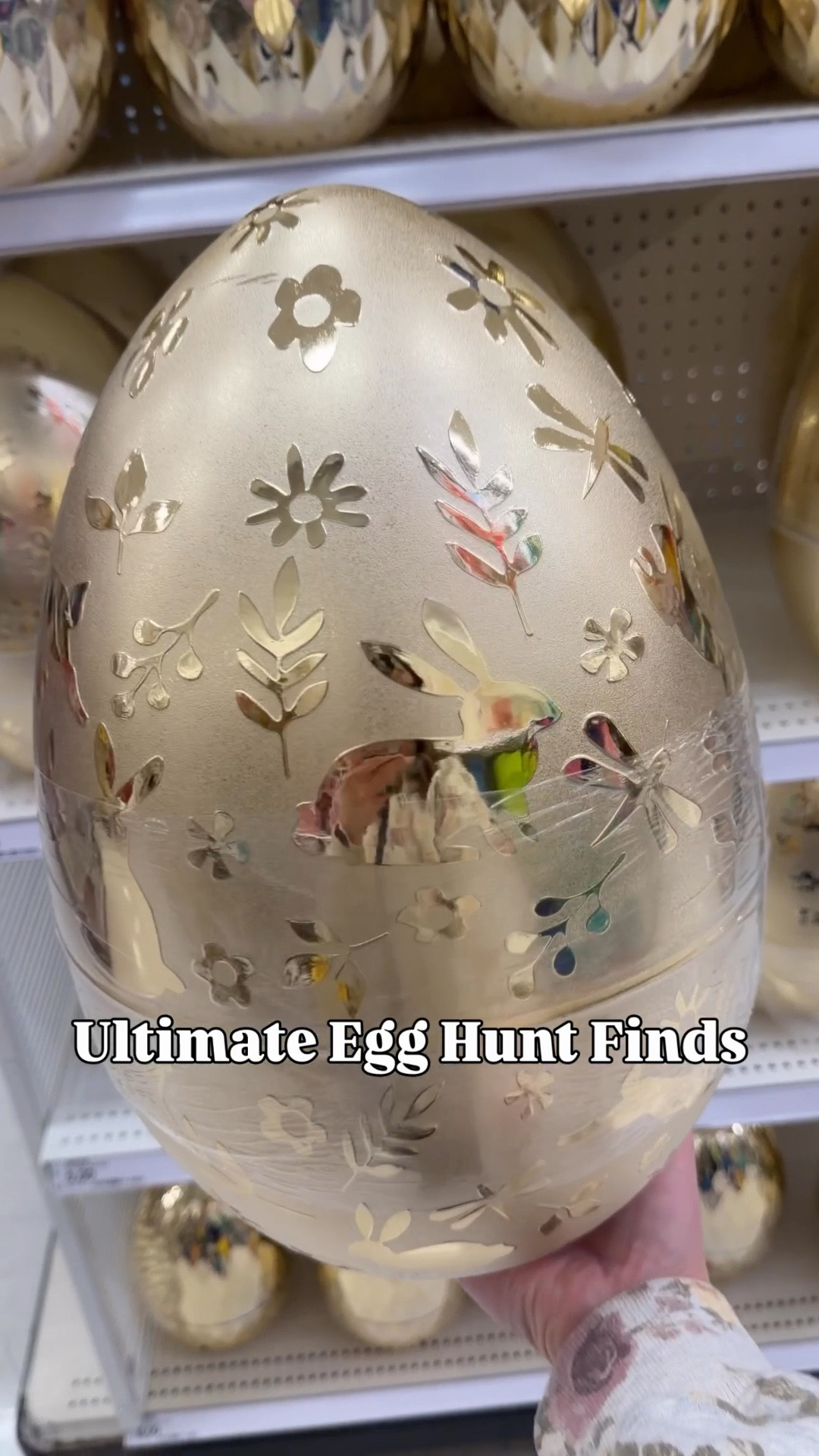 🥚✨I found the most gorgeous golden eggs in multiple sizes — including jumbo options that make the hunt feel extra magical. They’re perfect for bigger prizes, cash, or those extra special surprises that make the kids SO excited.

And the giant clear egg?! 🤍 Such a fun way to level up your egg hunt this year. Think grand prize vibes, bigger goodies, or something really memorable tucked inside.

Everything is linked to make planning your egg hunt easy and extra fun this year ✨

#EggHuntIdeas #EasterFinds #EasterBasketIdeas #SpringFun #FamilyTraditions #EasterMagic #HolidayHosting

#LTKSeasonal #LTKHome #LTKmomlife