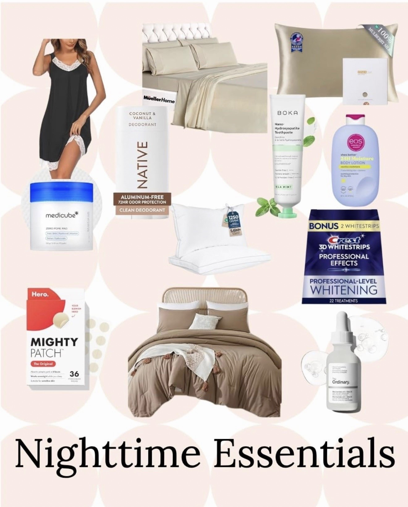 Upgrade your nighttime self-care routine with these must-have beauty and comfort essentials.

#LTKdayinmylife #LTKselfcare #LTKmorningroutine