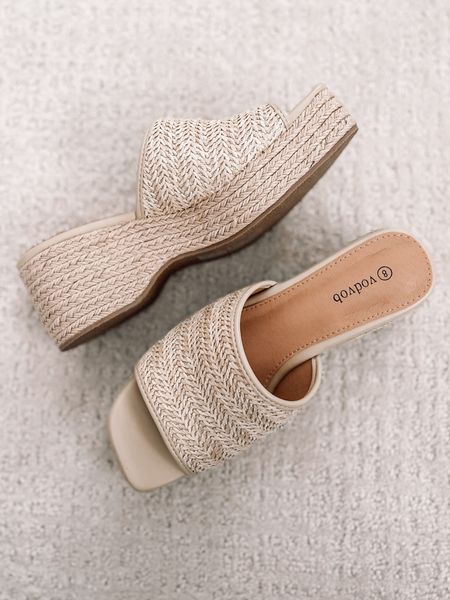 ⭐️ Amazon wedge sandals 
Amazon shoes

#LTKSeasonal #LTKfindsunder50 #LTKshoecrush