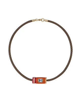 The Cylinder Cord Necklace | Roxanne Assoulin