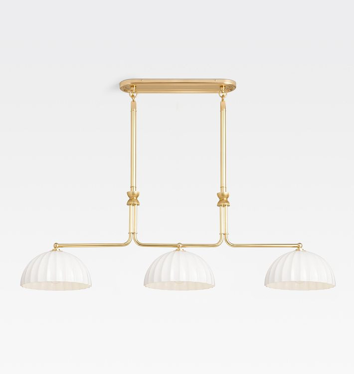 Enzo 60" Triple Linear Chandelier | Rejuvenation