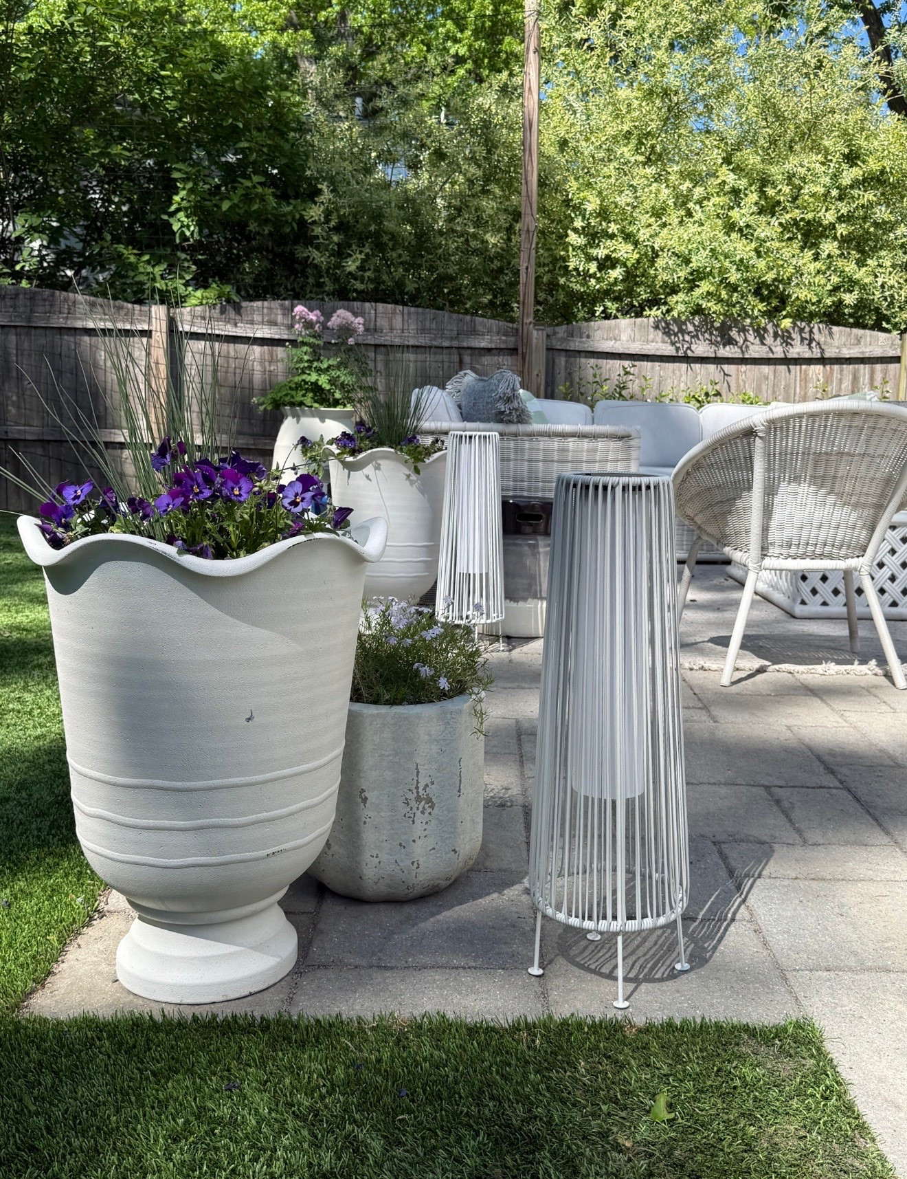 This coffee table setup is exactly the kind of outdoor styling I love for summer. The layered textures, woven accents, and soft neutral decor make the patio feel cozy, elevated, and perfect for hosting outside or slow mornings with coffee. Outdoor coffee table decor, Neutral patio styling, Backyard entertaining ideas, Woven outdoor decor, Outdoor living inspiration, Summer patio refresh, Coastal outdoor furniture, Patio decorating ideas, McGee and Co inspired patio, Outdoor lounge space, Luxury backyard decor, Girl on the Hudson