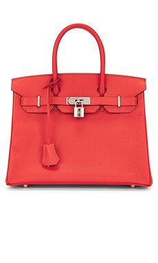 FWRD Renew Hermes Epsom Birkin 30 Handbag in Red from Revolve.com | Revolve Clothing (Global)
