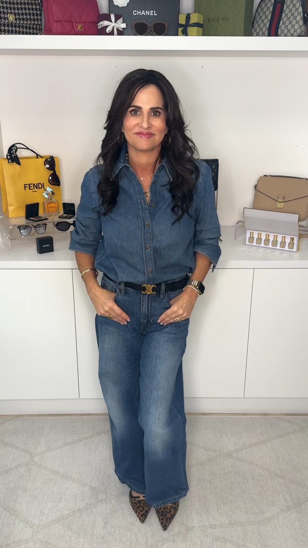 ❤️ this look - always give me some good old denim. Top sm, jeans 25 super comfy, sling backs TTS 

#LTKOver40 #LTKStyleTip #LTKVideo