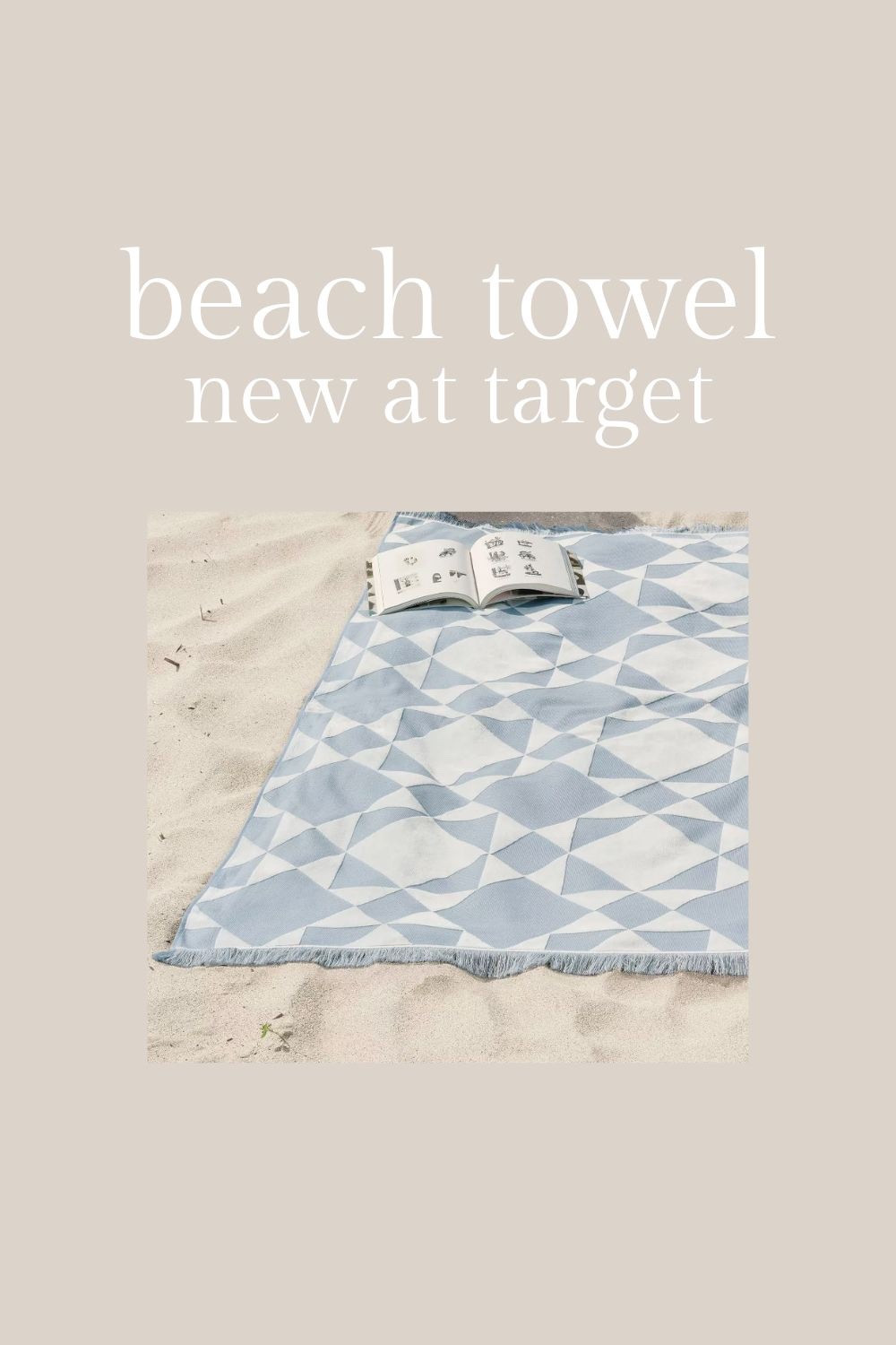 The cutest new beach towel! Love the color and print for summer! 

#LTKmomlife #LTKSwim #LTKSeasonal