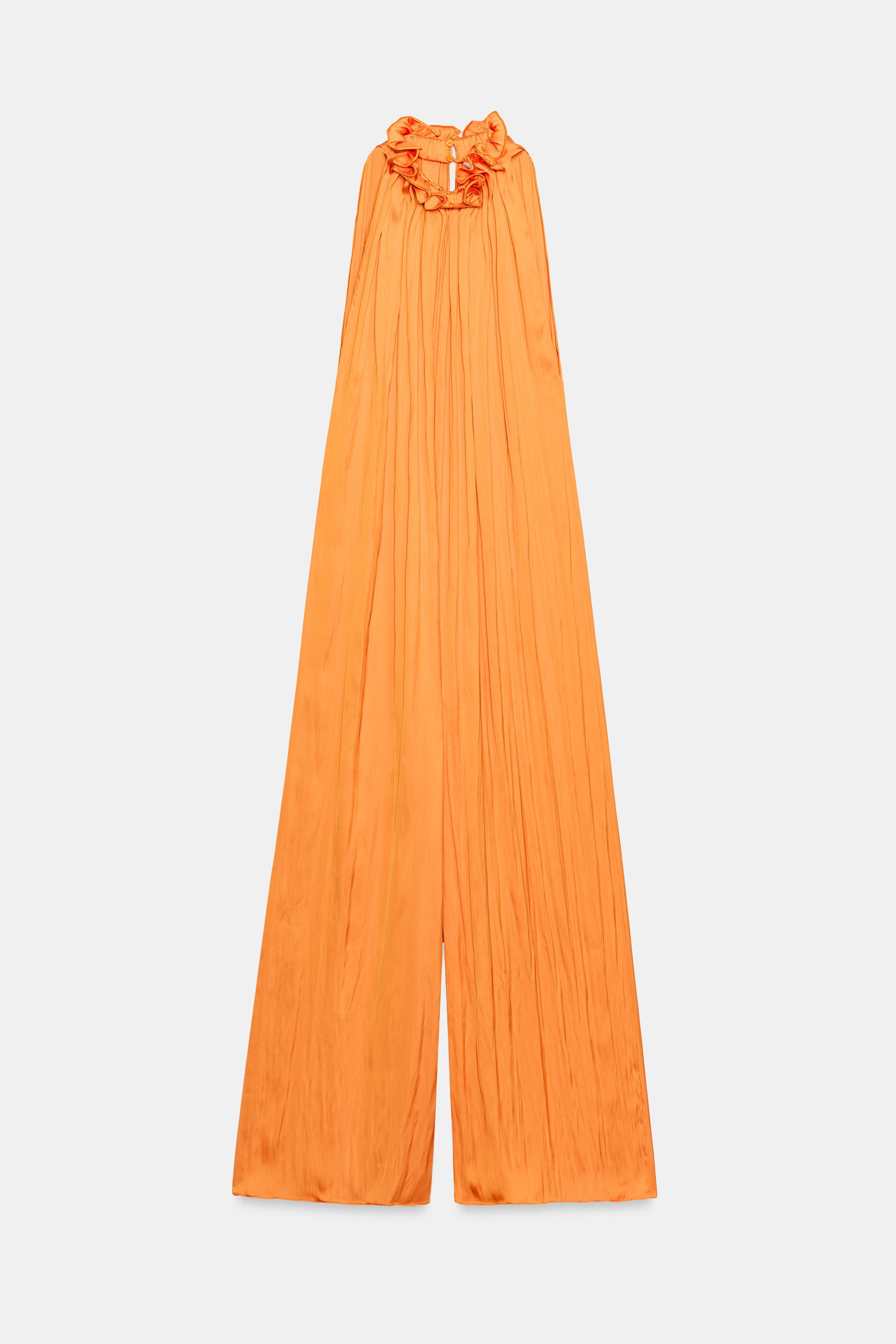 ZW COLLECTION SATIN EFFECT JUMPSUIT | Zara US