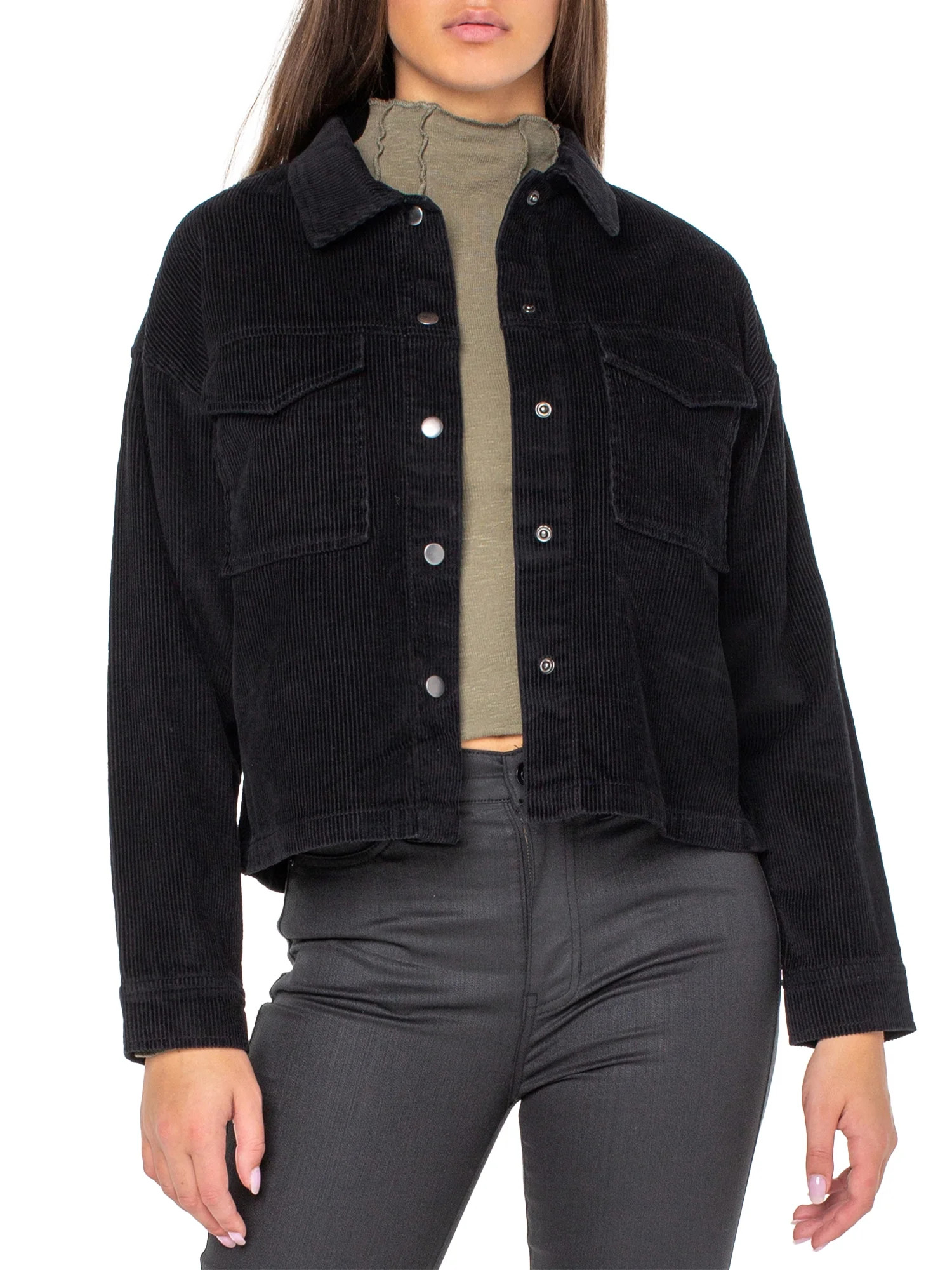 Celebrity Pink Women's Cord Jacket | Walmart (US)