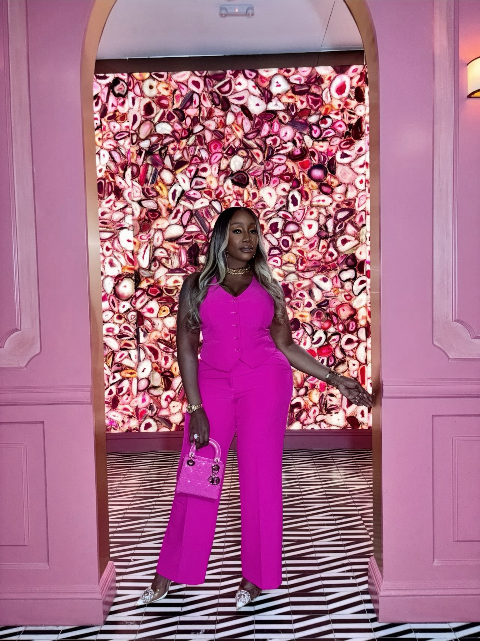 Pretty in pink 🌷🩷

#LTKover40 #LTKworkwear