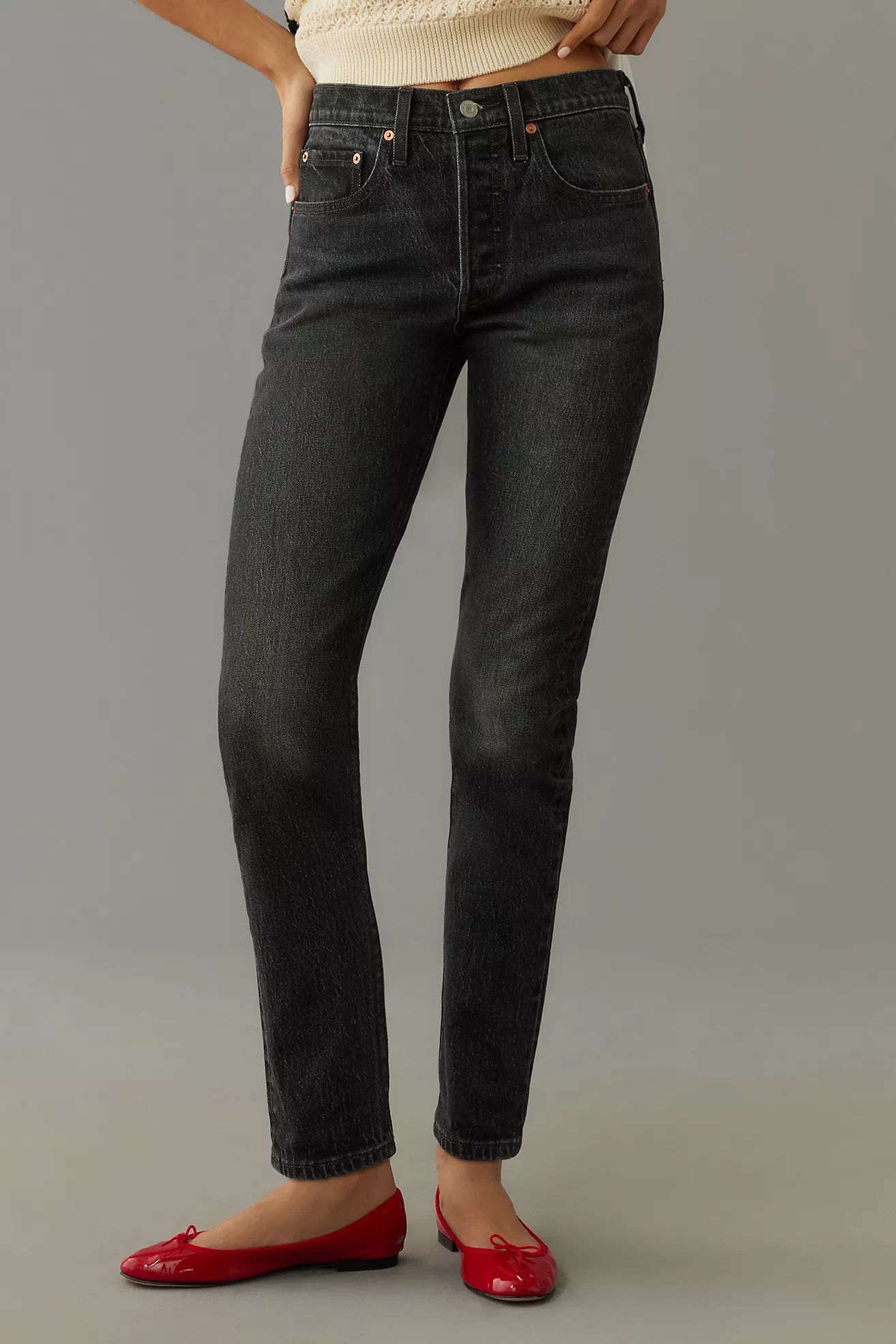 Levi's 501 High-Rise Skinny Jeans | Anthropologie (US)