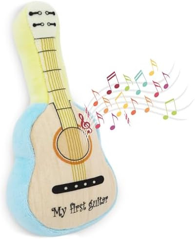 June Garden 7" My First Guitar - Musical Soft Plush Toy - Gift for Infants and Toddlers | Amazon (US)