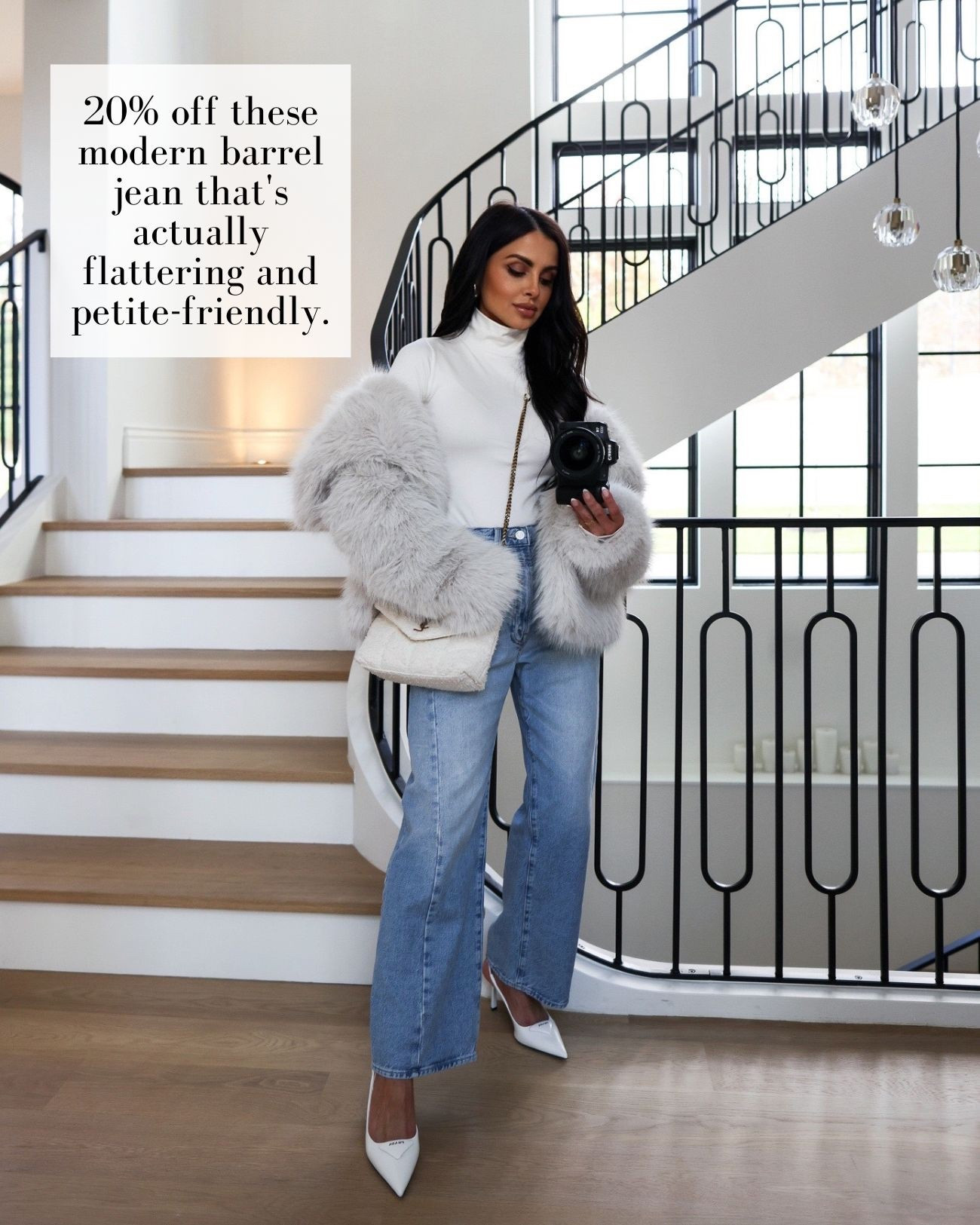 Fwrd spring sale - save 20% off site wide with code FWRD20
Mother half pipe barrel jeans on sale
Wearing a 24

#LTKootd #LTKSaleAlert #LTKPetite