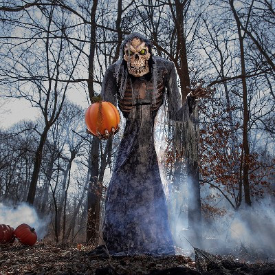 Halloween Express  Jack Stalker Animated Halloween Decoration - Size 7 ft - Gray | Target