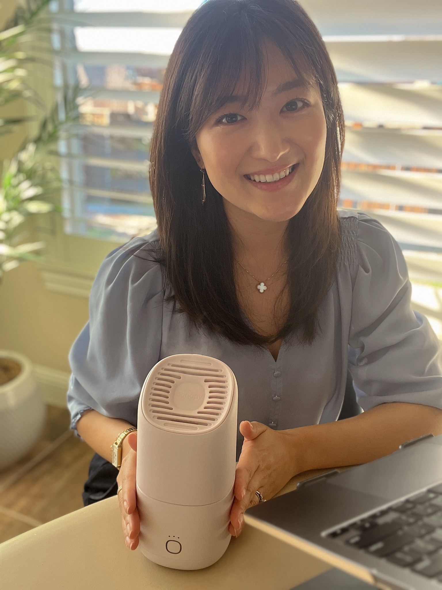 Portable humidifier to keep my skin hydrated at all times 💙💧🙏🏻 canopy | skincare | healthy skin glowy | beauty 

#LTKtravel #LTKbeauty #LTKfindsunder100