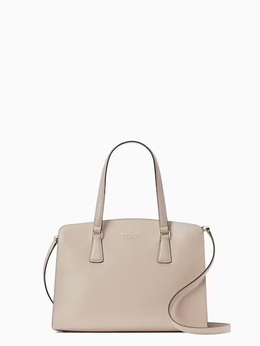 Perry Leather Medium Satchel | Kate Spade Outlet