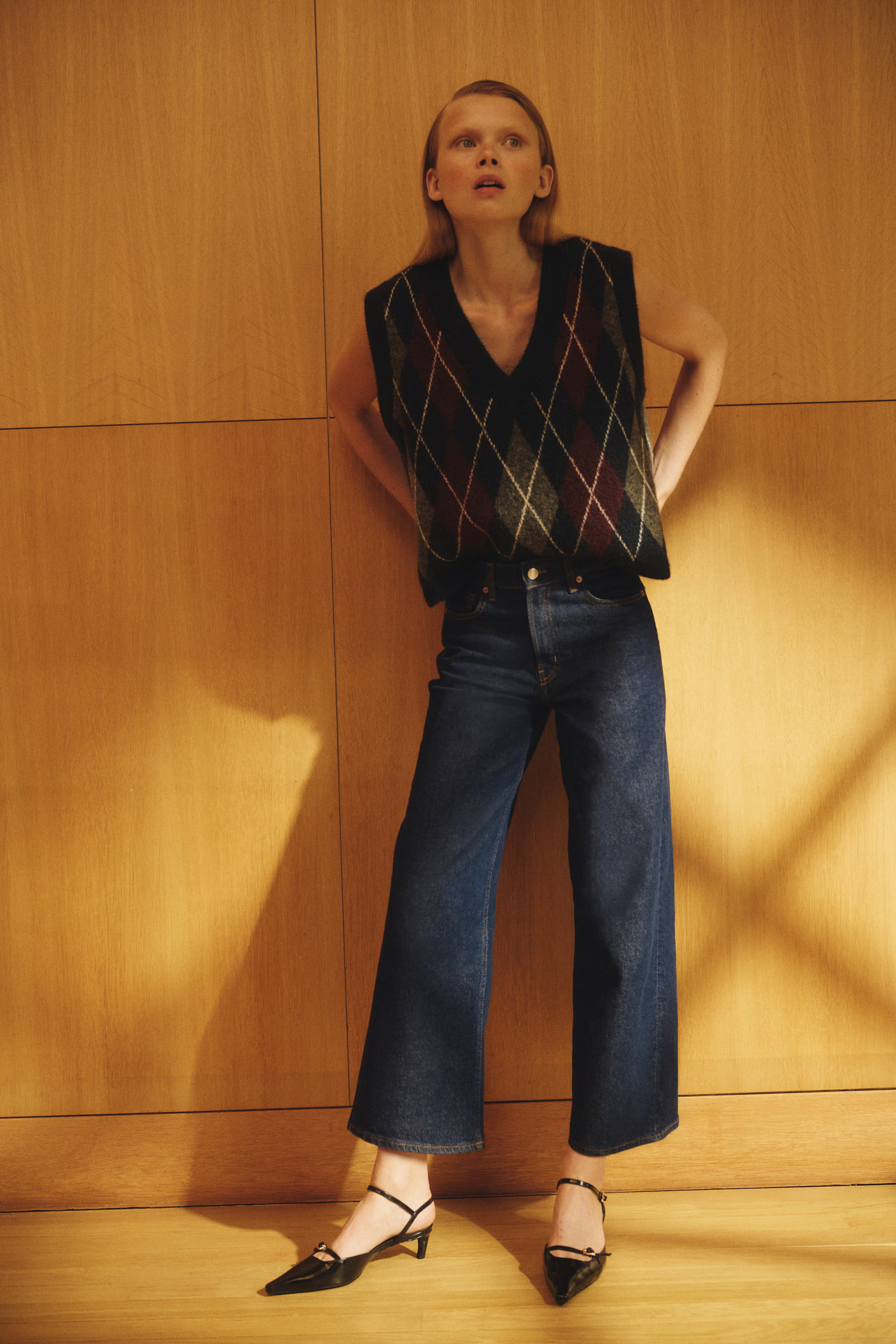 High Rise Wide-cut Jeans | H&M (US + CA)