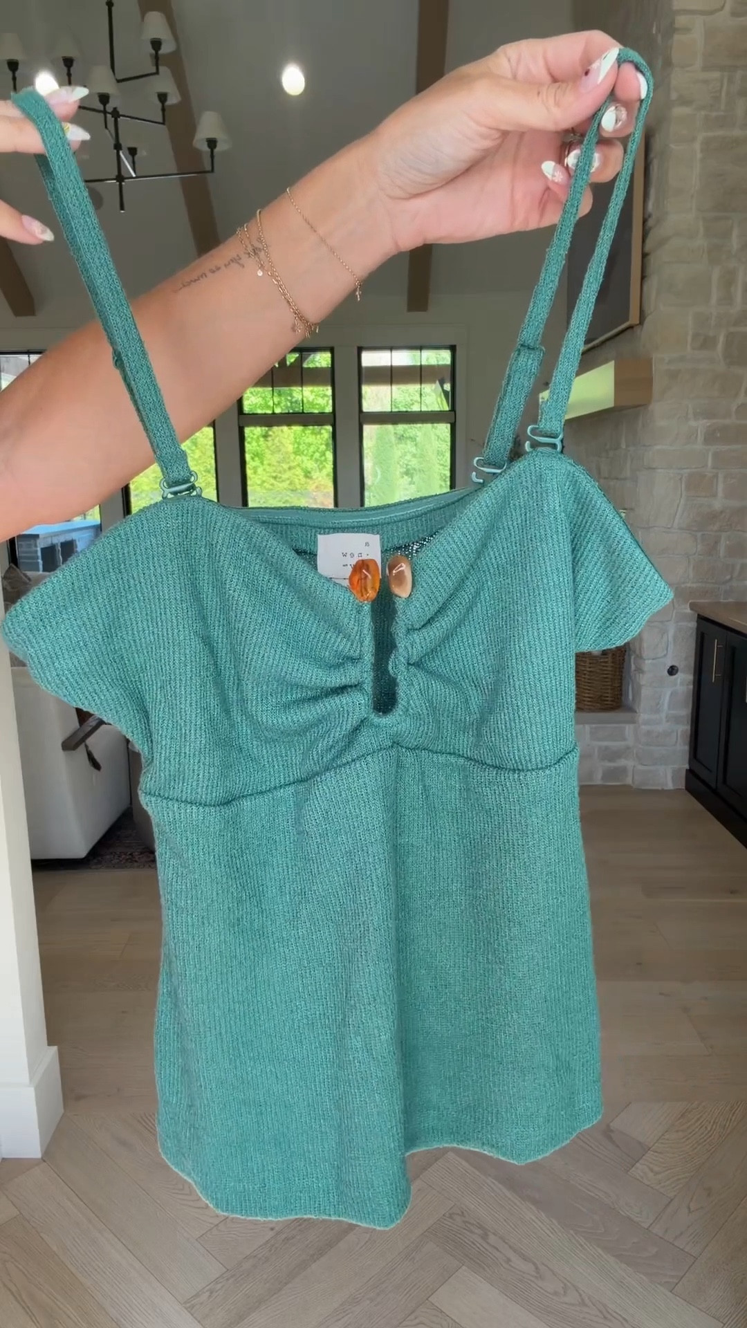 Let’s get dressed! This sweater tank has removable straps. I did a small  

#LTKOver40 #LTKootd #LTKgrwm